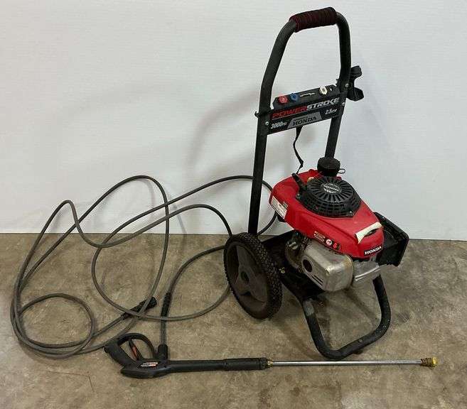 PowerStroke 3000 PSI Pressure Washer Powered by Honda, works image