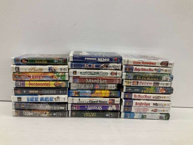 26  VHS Tapes - Disney, Family Features, and Others image