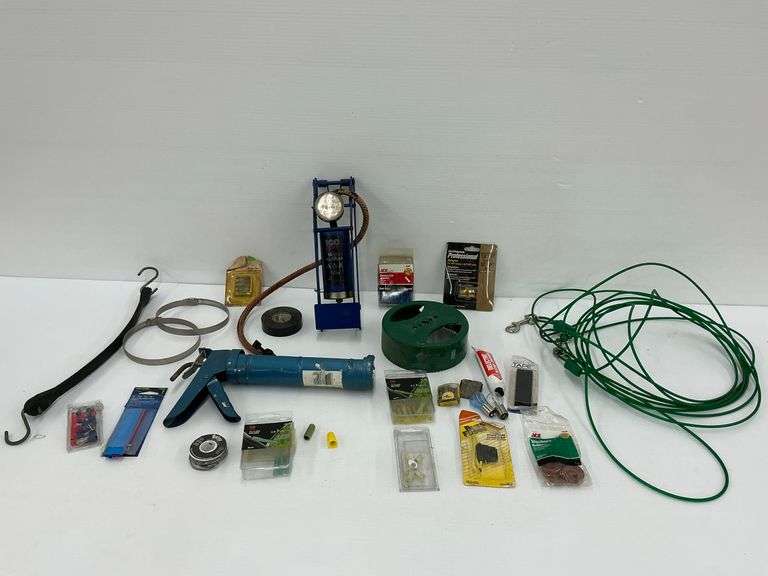 Assorted Tools and Hardware Collection image