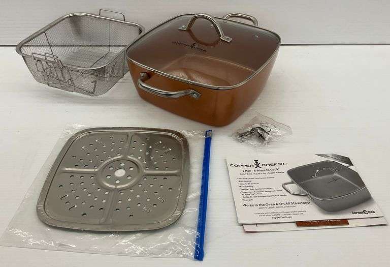 Copper Chef XL 6-in-1 Pan with Accessories image