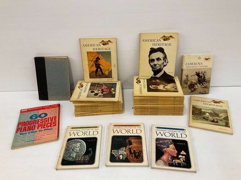 American Heritage, Universal History of The World & Other Books image