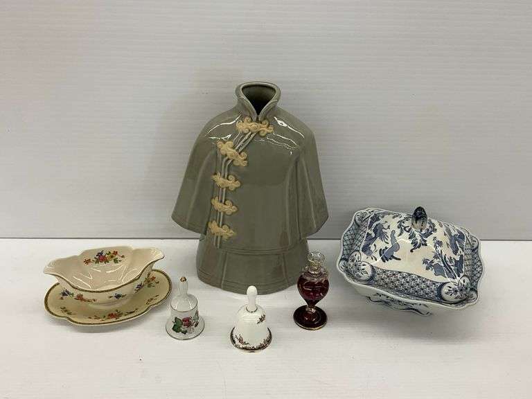 Bells, Covered Bowl, Vase, and Gravy Boat image