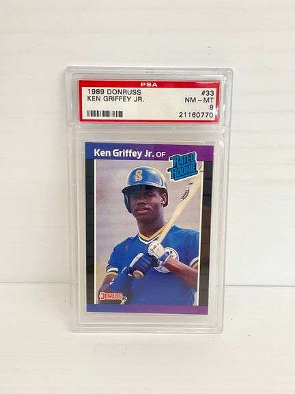 Ken Griffey Jr. Rookie Card 1989 Donruss image