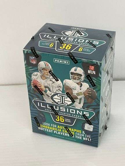 2024 Panini Illusions Football Trading Cards Blaster Box image
