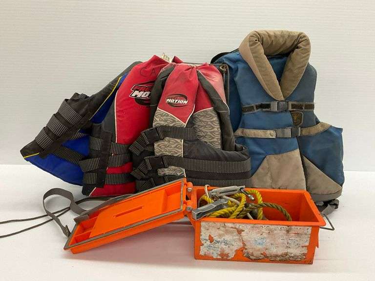 Life Vest Lot with Hardware image