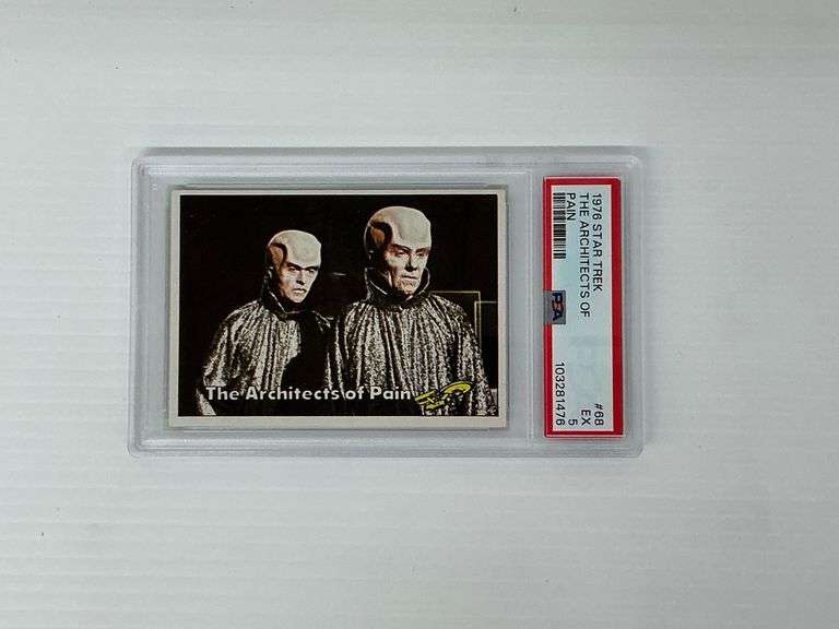 1976 Star Trek Architects of Pain #68 - PSA Graded image