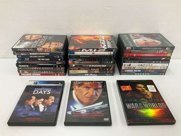 Collection of Movie DVDs and Blu-Ray Discs - Various Titles image