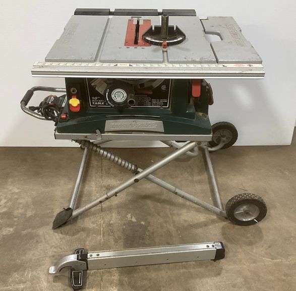 Masterforce 10" Heavy Duty Table Saw Model 240-0034, works image