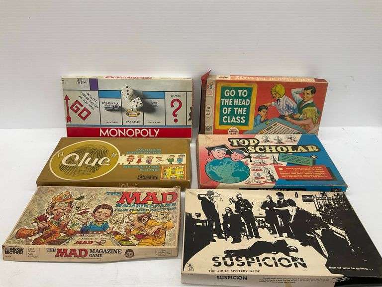 Collection of Vintage Board Games image
