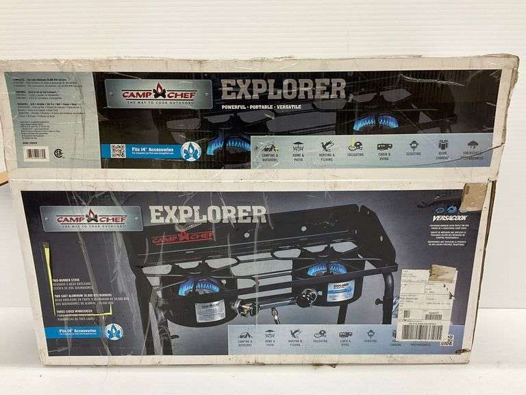Camp Chef Explorer Two-Burner Stove New in Box image