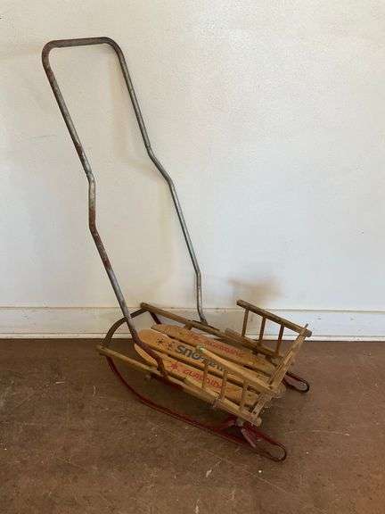 Gladding Sno-Flake Push Sled image