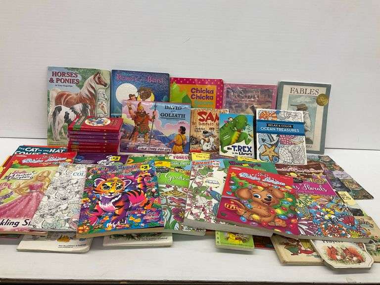 Children's Story Books and Coloring Books image