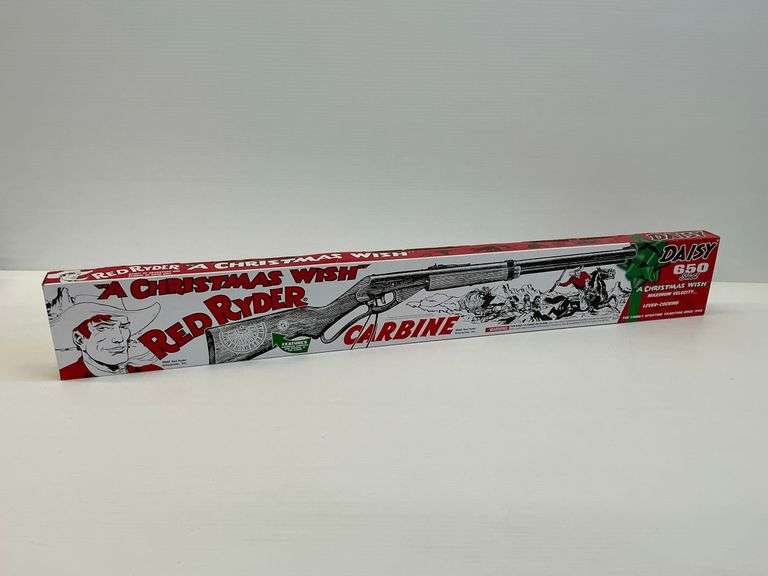 Sealed in Box Daisy Red Ryder Carbine 650 Shot A Christmas Wish image