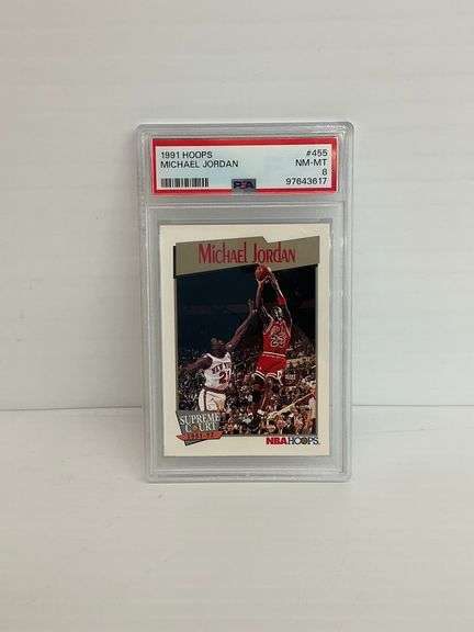 Michael Jordan 1991 Hoops image