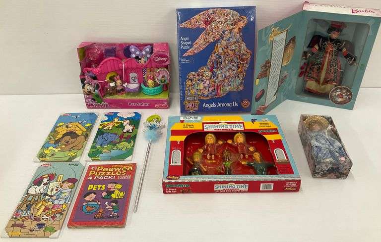 New Items: Disney, Barbie, Shining Time Station, Puzzles, and More image