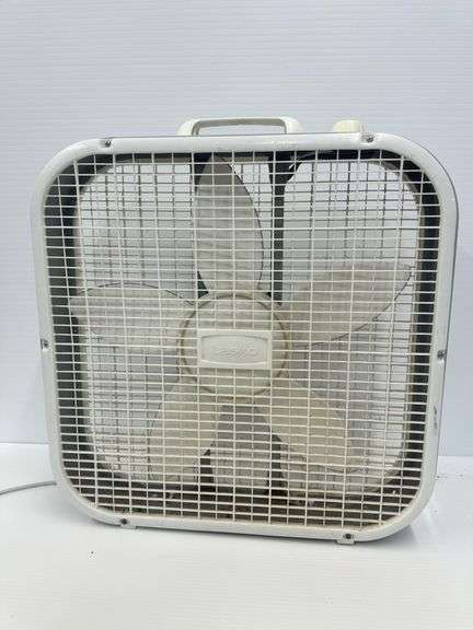 Lasko Box Fan - White image