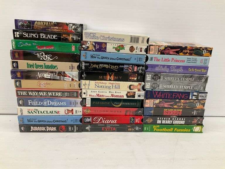 VHS Tape Movie Collection - Assorted Titles; Primarily New image