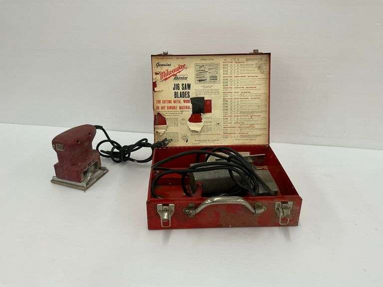 Milwaukee Heavy Duty Jig Saw and Tool Shop Sander image