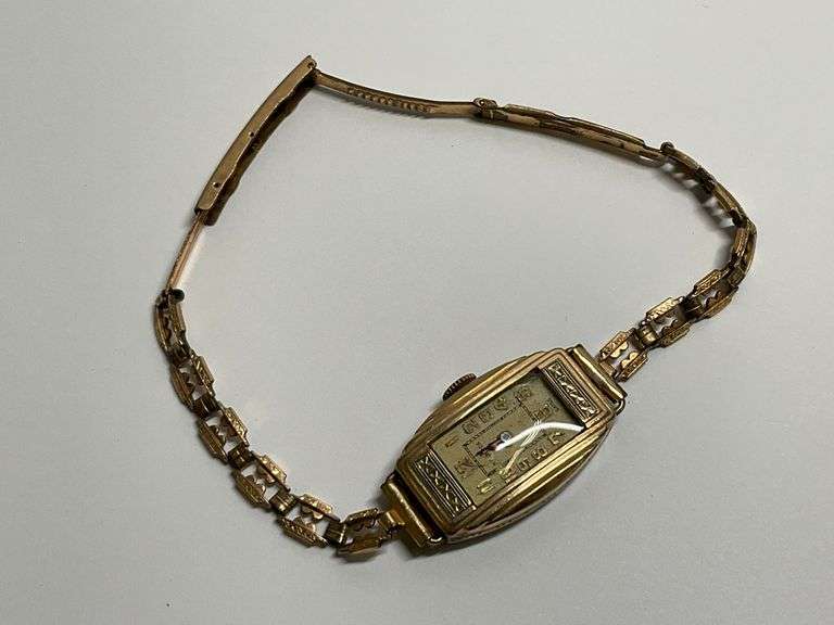 Antique Helbros 12K Gold-filled Ladies Wristwatch image