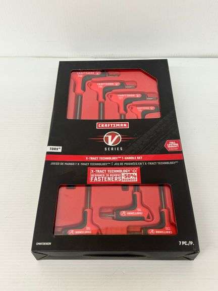 New Craftsman 7-Piece Torx T-Handle Set image