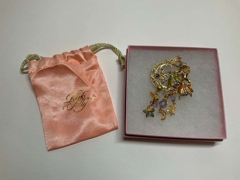 Kirk's Folly Fairy Fireflies Brooch Pin image