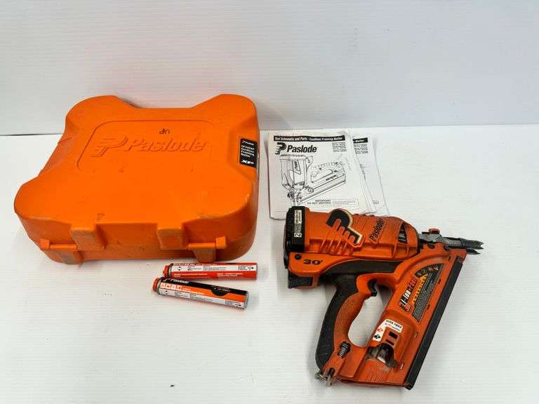 Paslode Cordless Framing Nailer with Case and Fuel Cells image