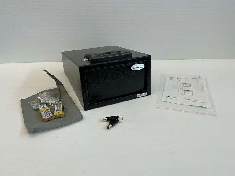 New - Quicktec Electronic Pistol Safe Model QTP5001/QTP5002 image