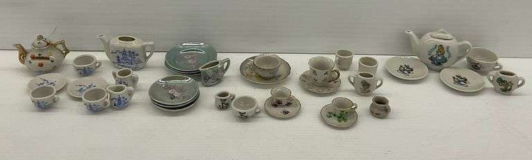 Miniature China Tea Set Assortment image