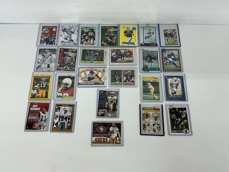 (25} Football Trading Cards Featuring NFL Players image