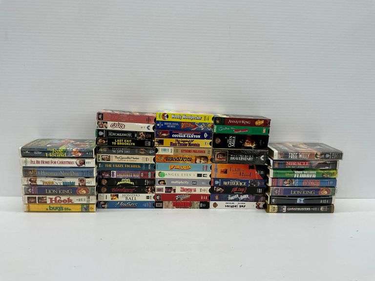 Collection of Assorted VHS Tapes - Disney, Classics, and More! image