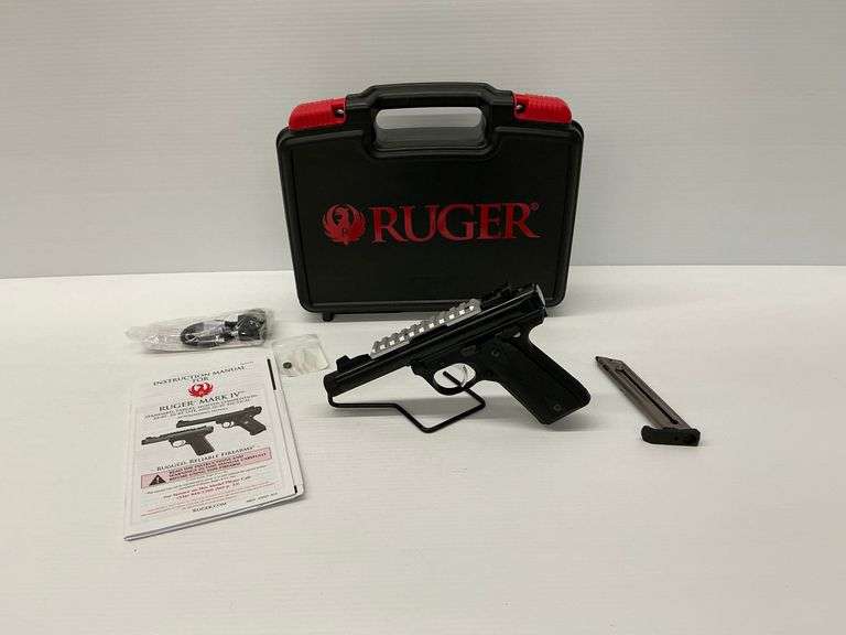 New Ruger "Mark IV" Tactical .22LR Caliber Pistol (Not for sale to Illinois Residents) image