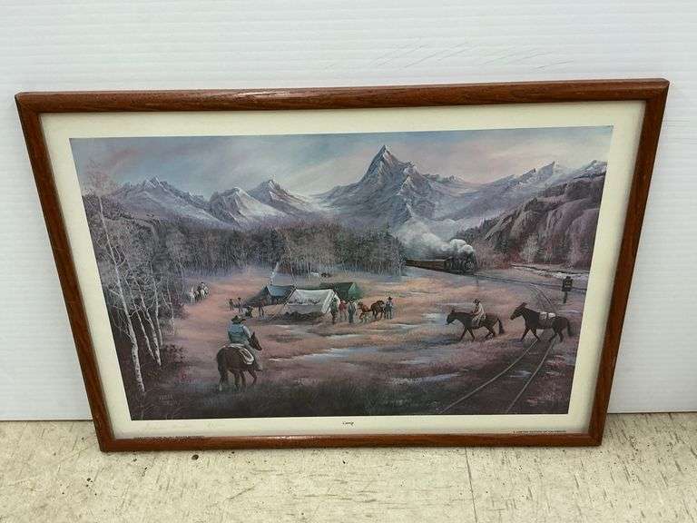 Frieda Timlin Limited Edition 'Camp' Print image