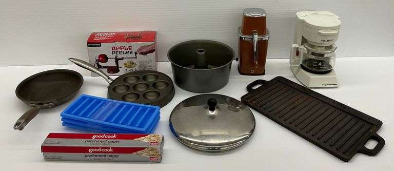 Anolon Pan, Nordic Ware, Mr. Coffee Maker, and Other Kitchenware image