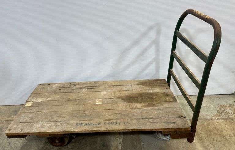 Industrial Platform Cart with Handle image