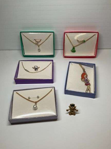 Group of Costume Jewelry with Adjustable Rings image