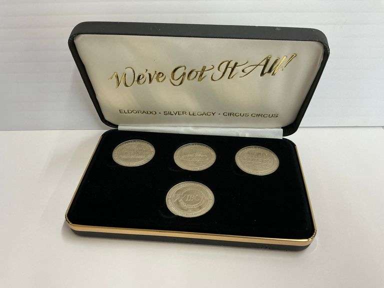 Eldorado, Silver Legacy, and Circus Circus Gaming Tokens image