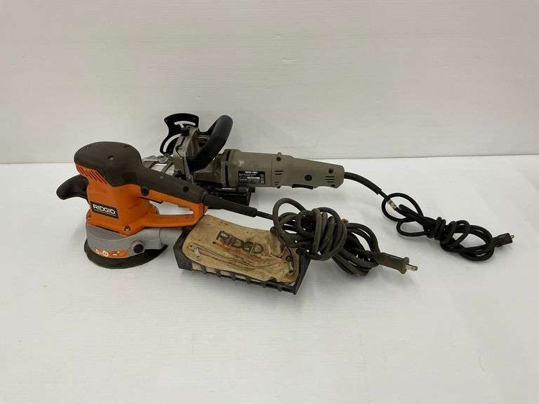 Ridgid ROS Orbital Sander and Porter Cable 557 Plate Joiner image