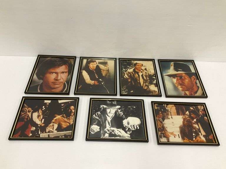 Harrison Ford - Indiana Jones, Star Wars Framed Prints Set image