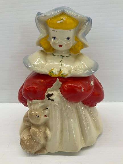 Vintage Brush McCoy Goldilocks Cookie Jar image