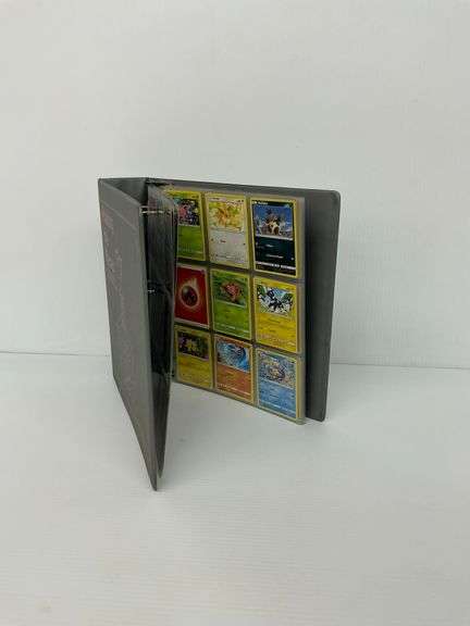 Pokemon Trading Card Collection in Binder...11 Pages image