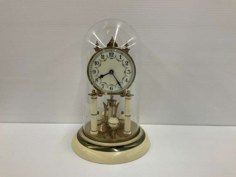 German Anniversary Clock with Dome image