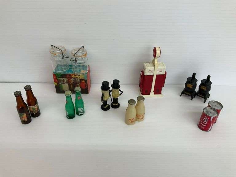 Miniature Novelty Salt and Pepper Shakers image