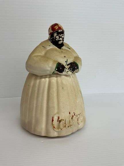 Vintage McCoy Black Americana Cookie Jar image