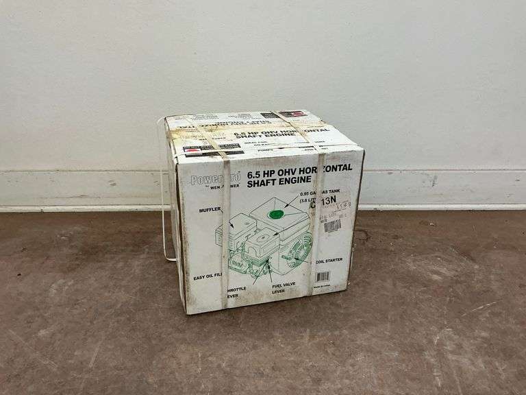 New Power Pro 6.5 HP OHV Horizontal Shaft Engine image