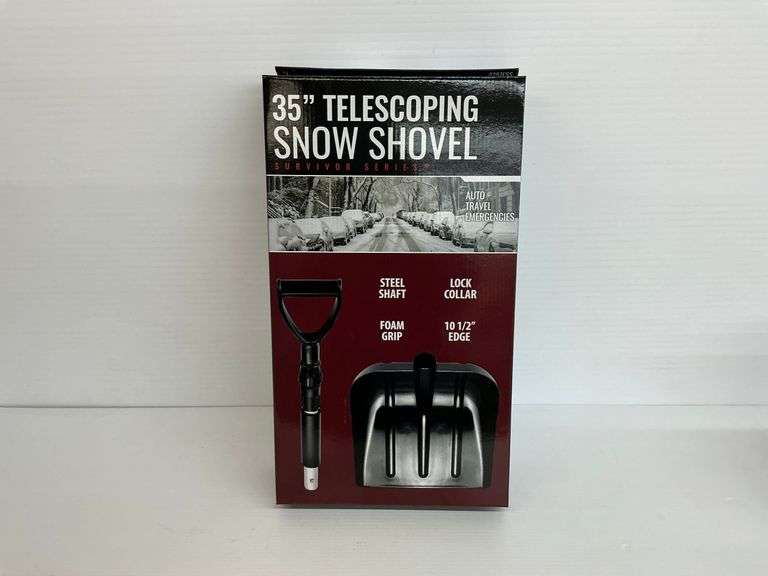 New 35 in. Telescoping Snow Shovel - Survivor Series image