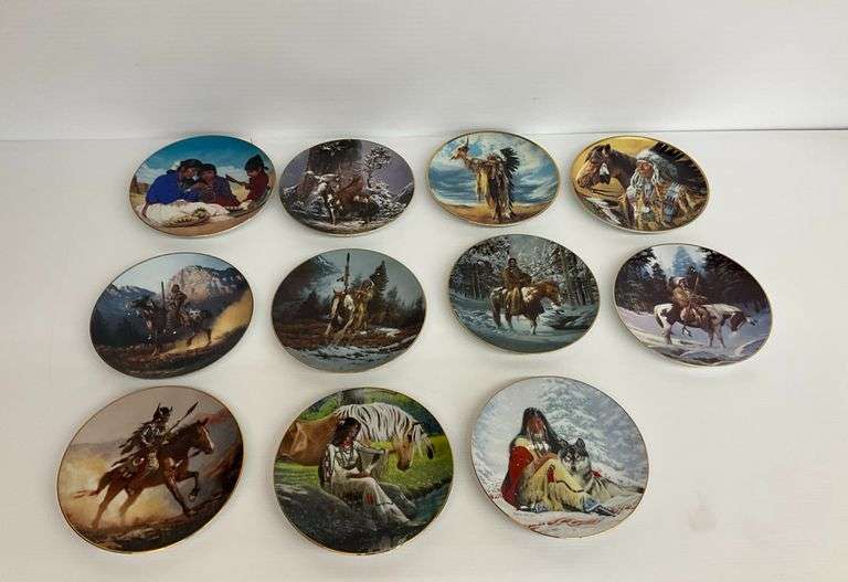 Native American Themed Plate Collection image