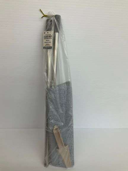 New 53" Telescopic Floor Mop with Reusable Pad image