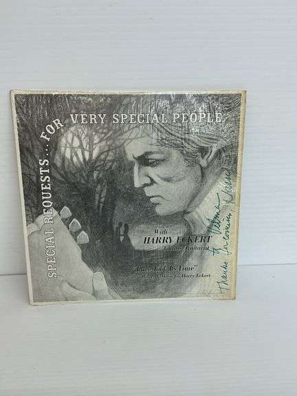 Harry Eckert Special Requests Vinyl LP Autographed image