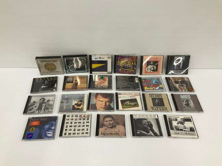 Various Music CDs: Alligator Records, Aaron Neville, Keb' Mo', and More image