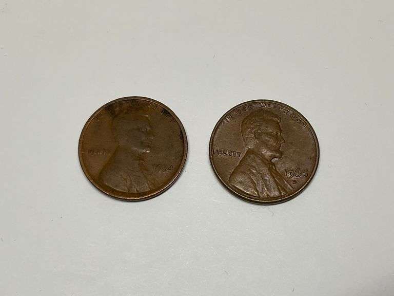 United States Lincoln Cent Coin Lot image